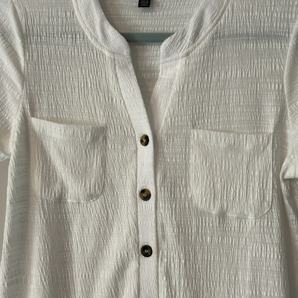 Cable & Gauge Short Sleeve Button Down Shirt NWOT - Picture 2 of 8